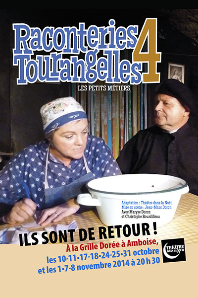 Raconteries Tourangelles - Comédie folklorique avec Margot (la bonne du curé) et Monsieur le Curé